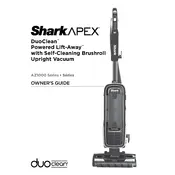 Shark APEX AZ1000 Vacuum manual cover