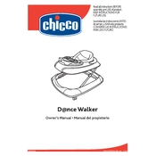 Chicco Dance Walker manual cover