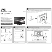 JVC LT-24K383 manual cover