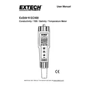 Flir Extech ExStik II EC400 Meter manual cover