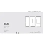 Viking DFBB363 Refrigerator manual cover