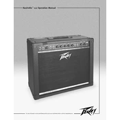 Peavey Nashville 112 Amplifier manual cover