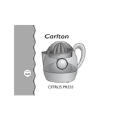 Carlton CJU4W manual cover