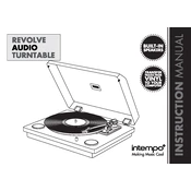 Intempo EE1513 Revolve Audio Turntable manual cover