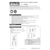 Sealey AK3989 Riveter manual cover