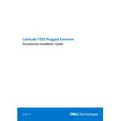 Dell Latitude 7330 Rugged Extreme Laptop manual cover