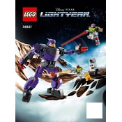 LEGO Lightyear 76831 Construction Set manual cover