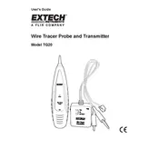 Flir Extech TG20 Tracer manual cover