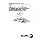 Fagor 3CFT-90V Hood manual cover