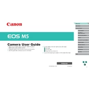 Canon EOS M5 manual cover