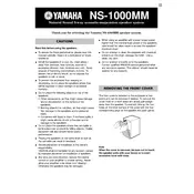 Yamaha NS-1000MM Speaker manual cover