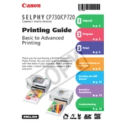 Canon DPOF PictBridge Direct Print SC HC Selphy CP720