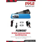 Pyle PLCM4567 Dash Cam manual cover