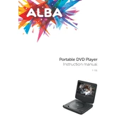 Alba T-701 Player manual cover