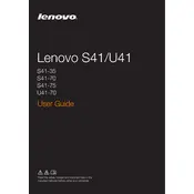 Lenovo S41-35 Laptop manual cover