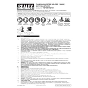 Sealey TIG130 Welder manual cover