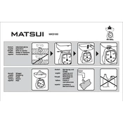 Matsui MKS100 manual cover