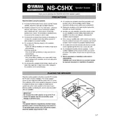 Yamaha NS-C5HX Speaker manual cover