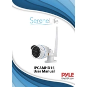 Pyle IPCAMHD15 Camera manual cover