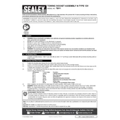 Sealey TB11 Socket manual cover