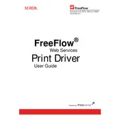 Xerox FreeFlow Web Services Print Driver Ver.6.0 Software manual cover