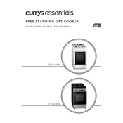 Currys Essentials CFSG10SV manual cover