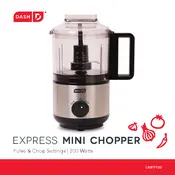 Dash DMFP100 Express Mini Chopper manual cover