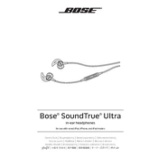 Bose SoundTrue Ultra In-Ear Headphones manual cover