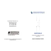 Grandstream GWN7630LR Access Point manual cover