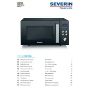 Severin MW 7763 Microwave manual cover