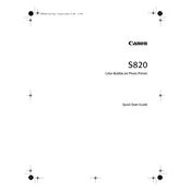 Canon Color Bubble Jet S820