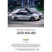 Chevrolet Malibu 2020 manual cover