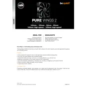 be quiet! Pure Wings 2 80mm PWM Fan manual cover