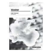 Samsung WF50R8500AW Washing Machine manual cover