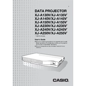 Casio XJ-A130V Projector