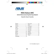 ASUS Vulcan ANC Headphones manual cover