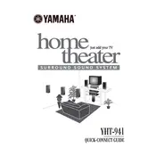 Yamaha YHT-941 Sound System manual cover