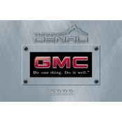 GMC Yukon Denali 2000 manual cover