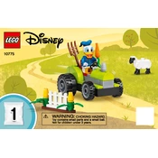 LEGO Mickey Mouse 10775-1 Construction Set manual cover