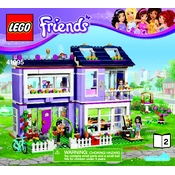 LEGO Friends 41095-2 Construction Set manual cover