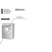 Hoover OPH 614-80 manual cover