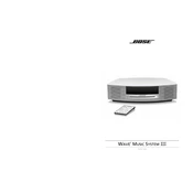 Bose Wave Music System III manual cover