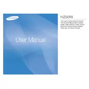 Samsung HZ50W Series Camera