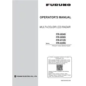 Furuno FR-8045 Radar manual cover