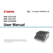 Canon imageFORMULA DR-G2090 manual cover