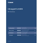 Canon imageCLASS MF515dw Printer manual cover