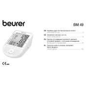 Beurer BM 49 Blood Pressure Monitor manual cover