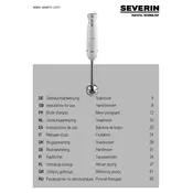 Severin SM 3792 Blender manual cover