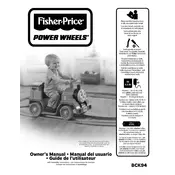 Power Wheels Mattel Thomas and Friends BCK94 Toy manual cover