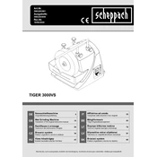 Scheppach TIGER 3000VS 5903203901 Angle Grinder manual cover